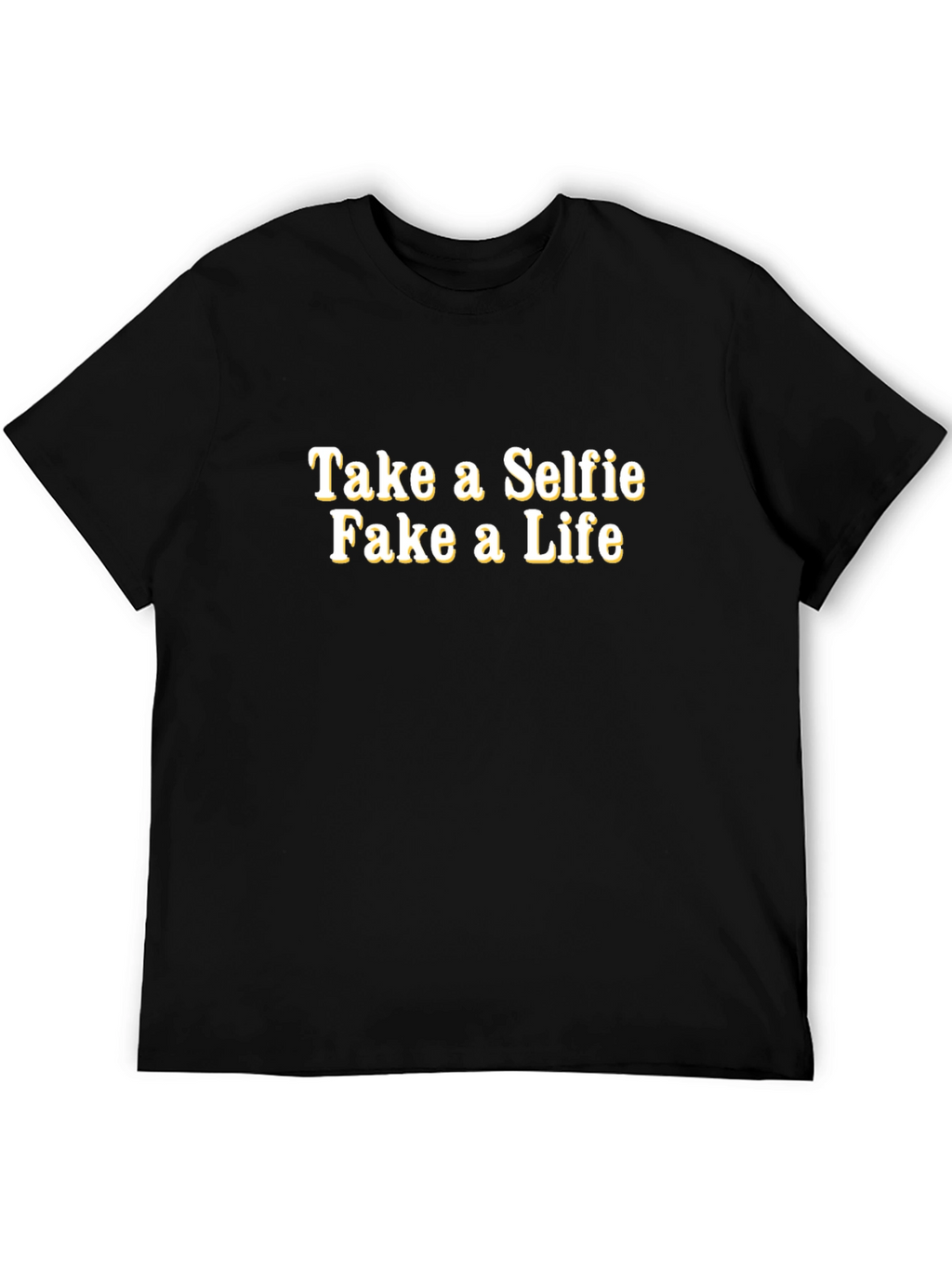 Mens Take a Selfie Graphic T-Shirt
