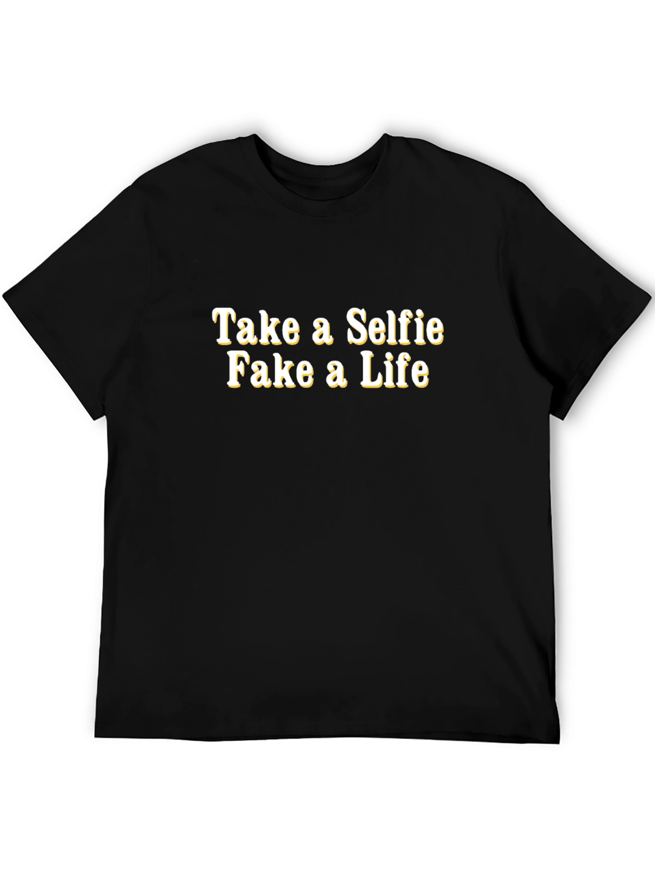 Mens Take a Selfie Graphic T-Shirt