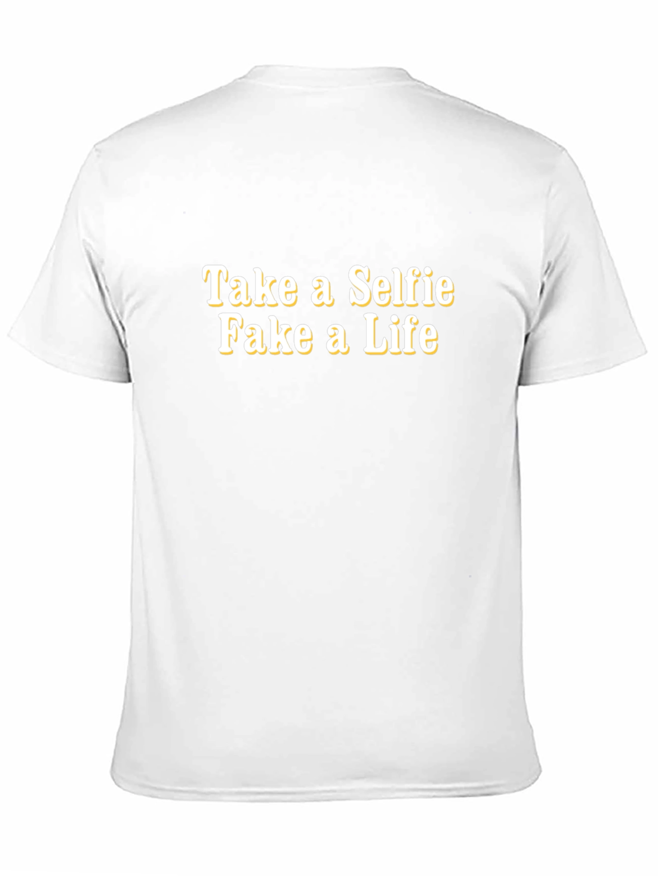 Mens Take a Selfie Graphic T-Shirt