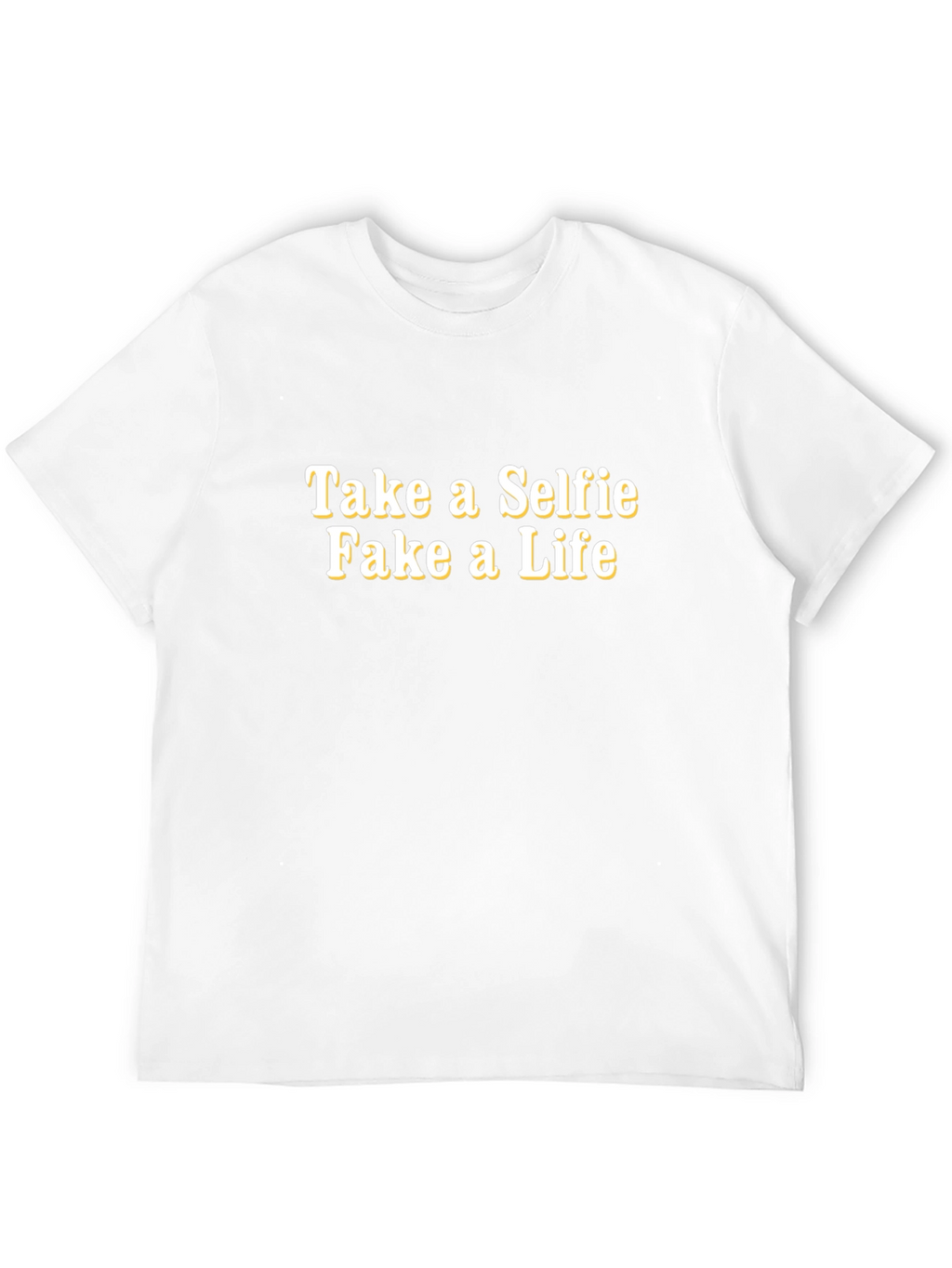 Mens Take a Selfie Graphic T-Shirt