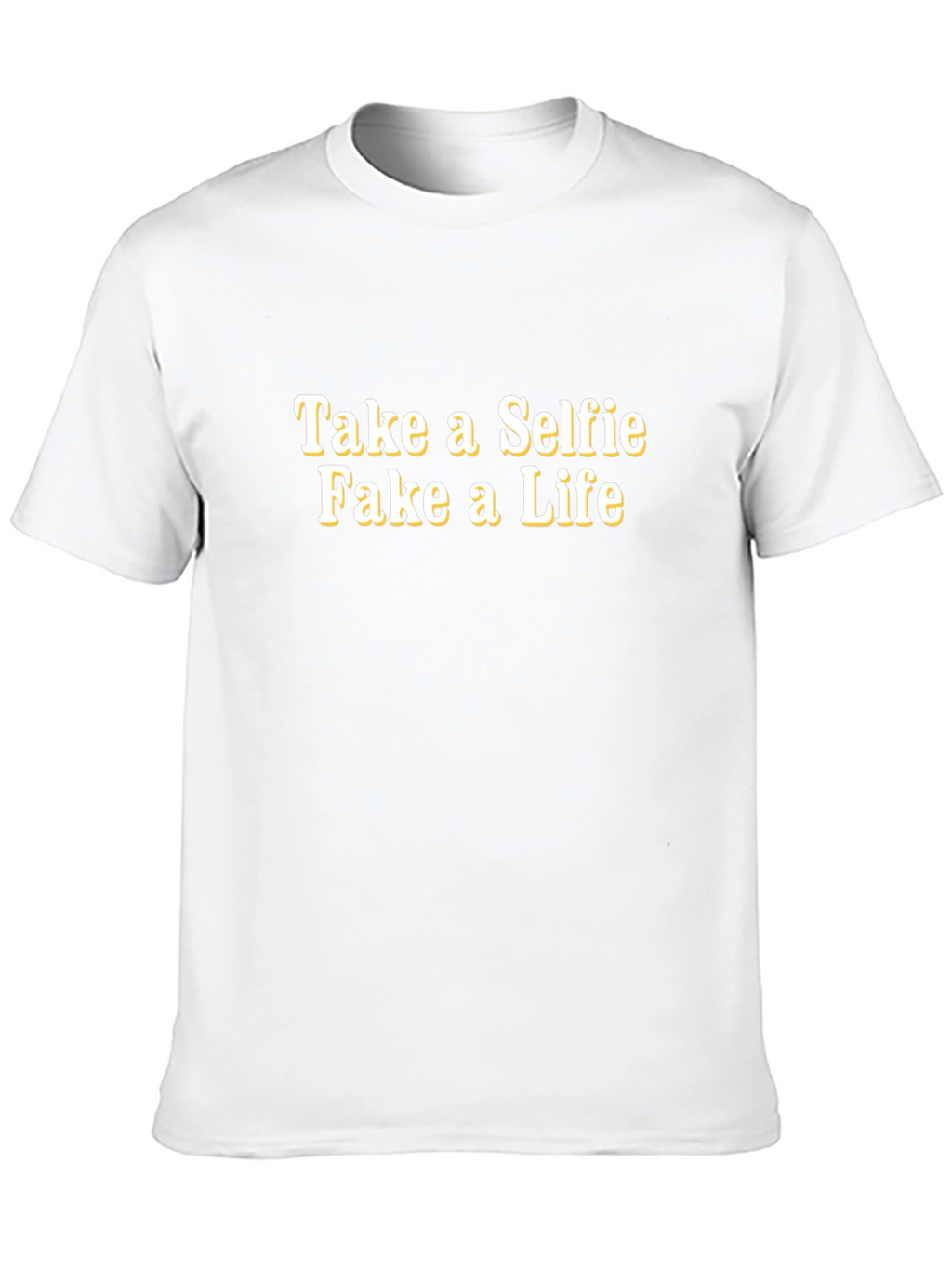 Mens Take a Selfie Graphic T-Shirt