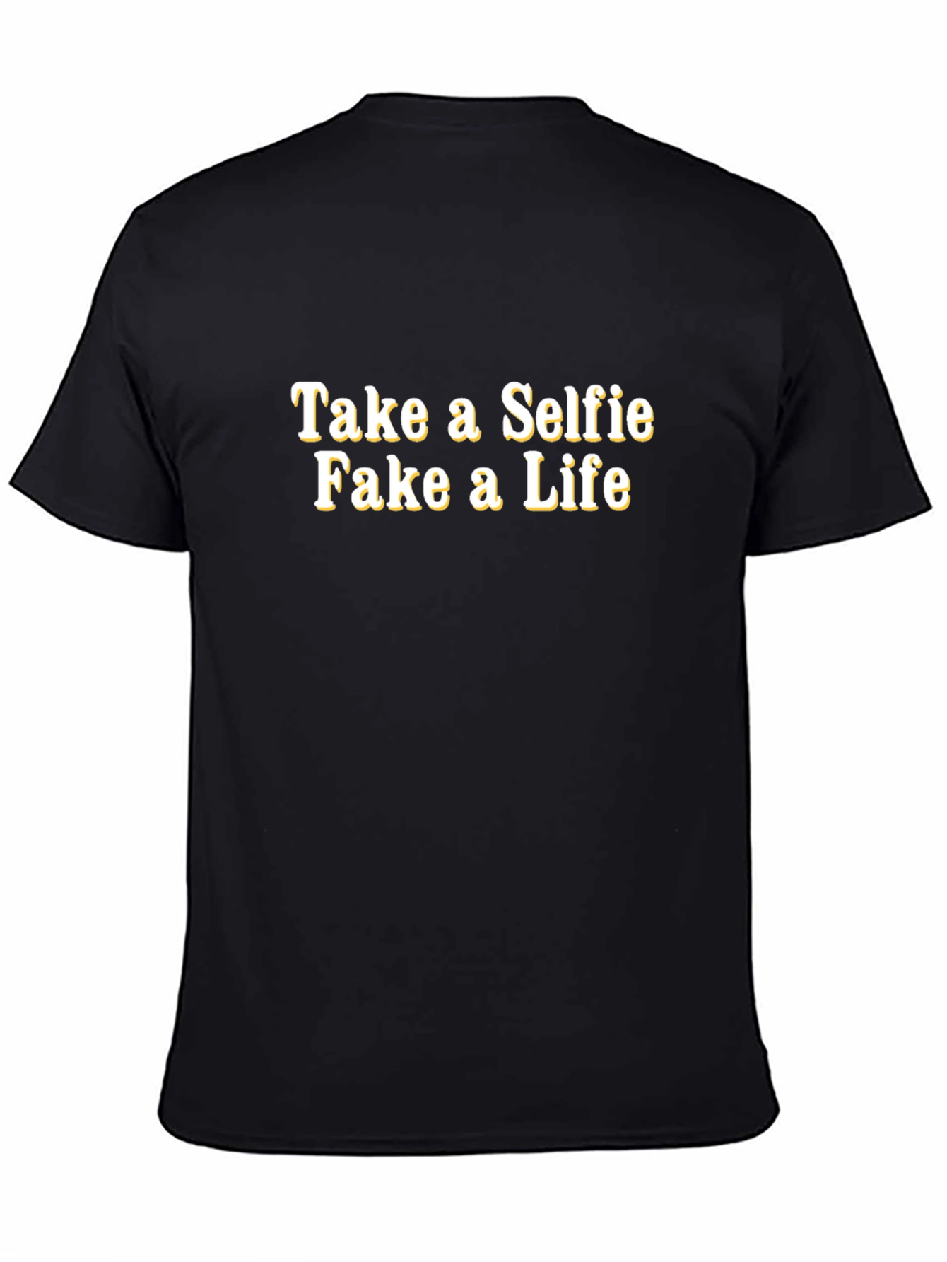 Mens Take a Selfie Graphic T-Shirt