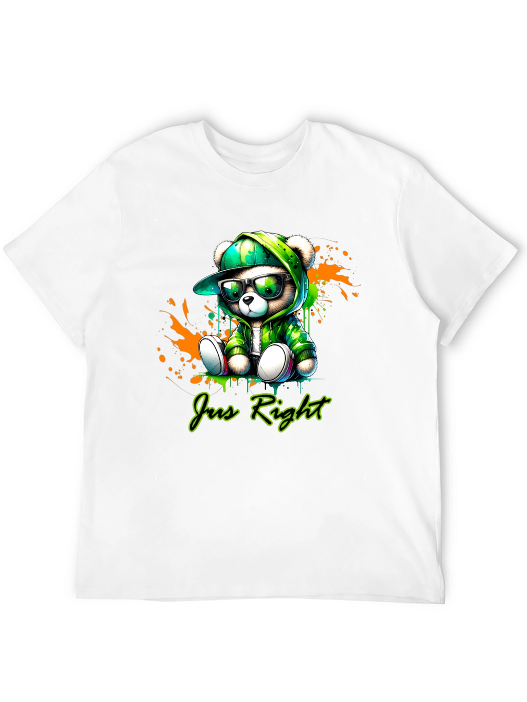Trendy Bear Graphic Tee