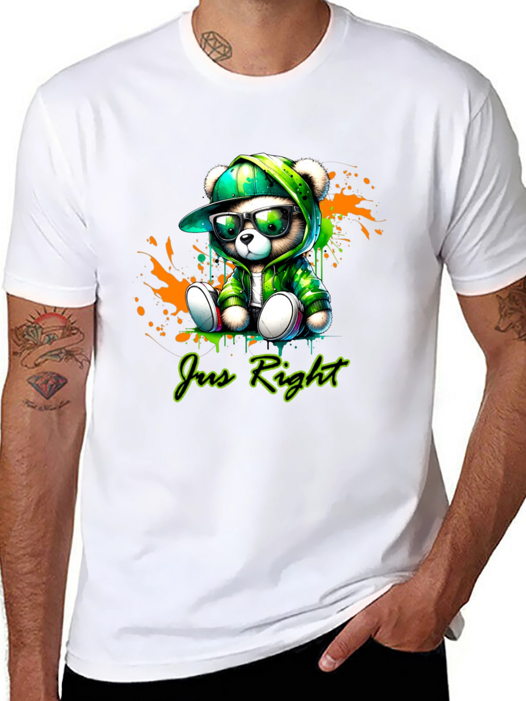 Trendy Bear Graphic Tee
