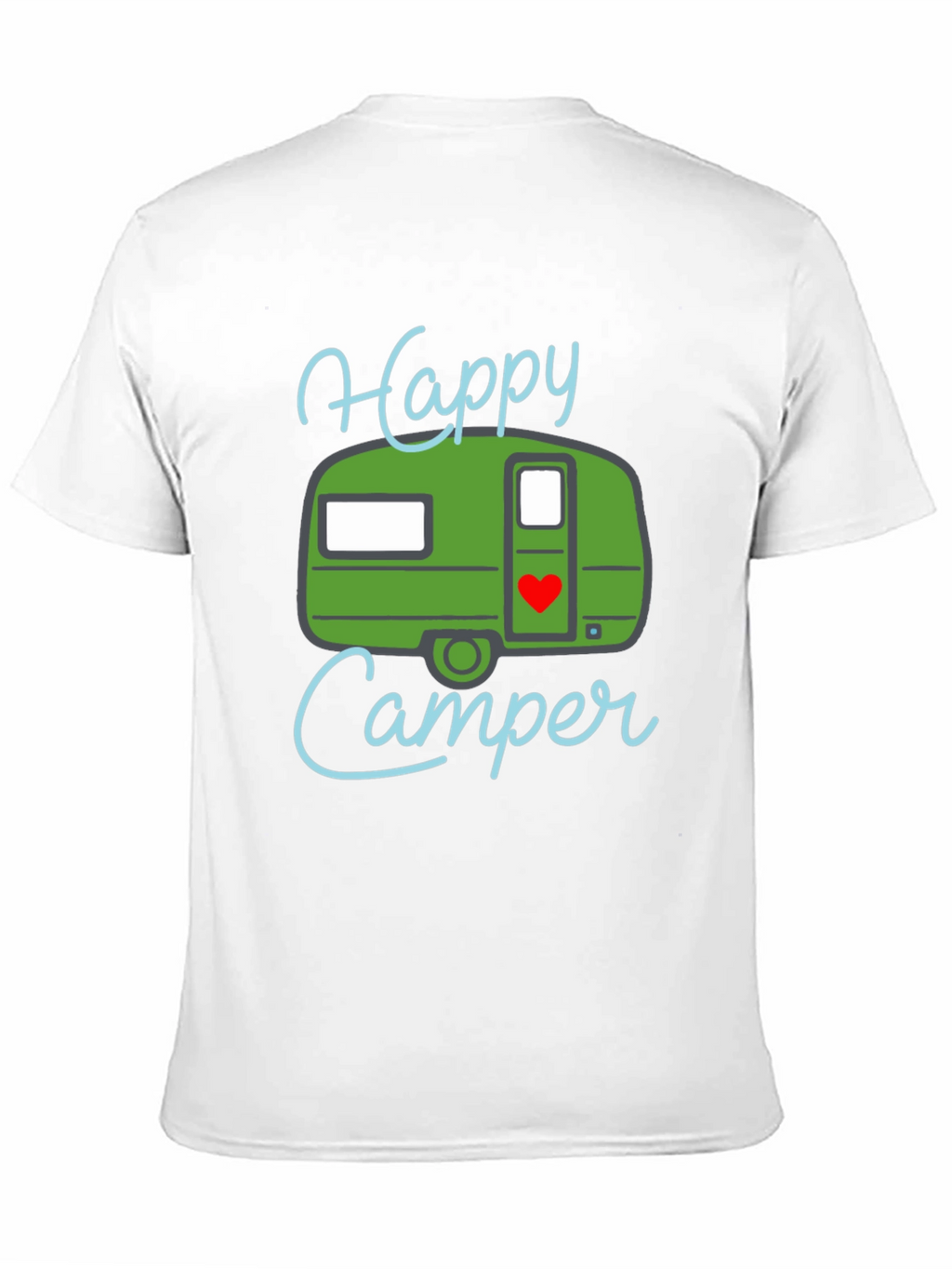 Happy Camper Graphic Tee - Camping Adventure Shirt