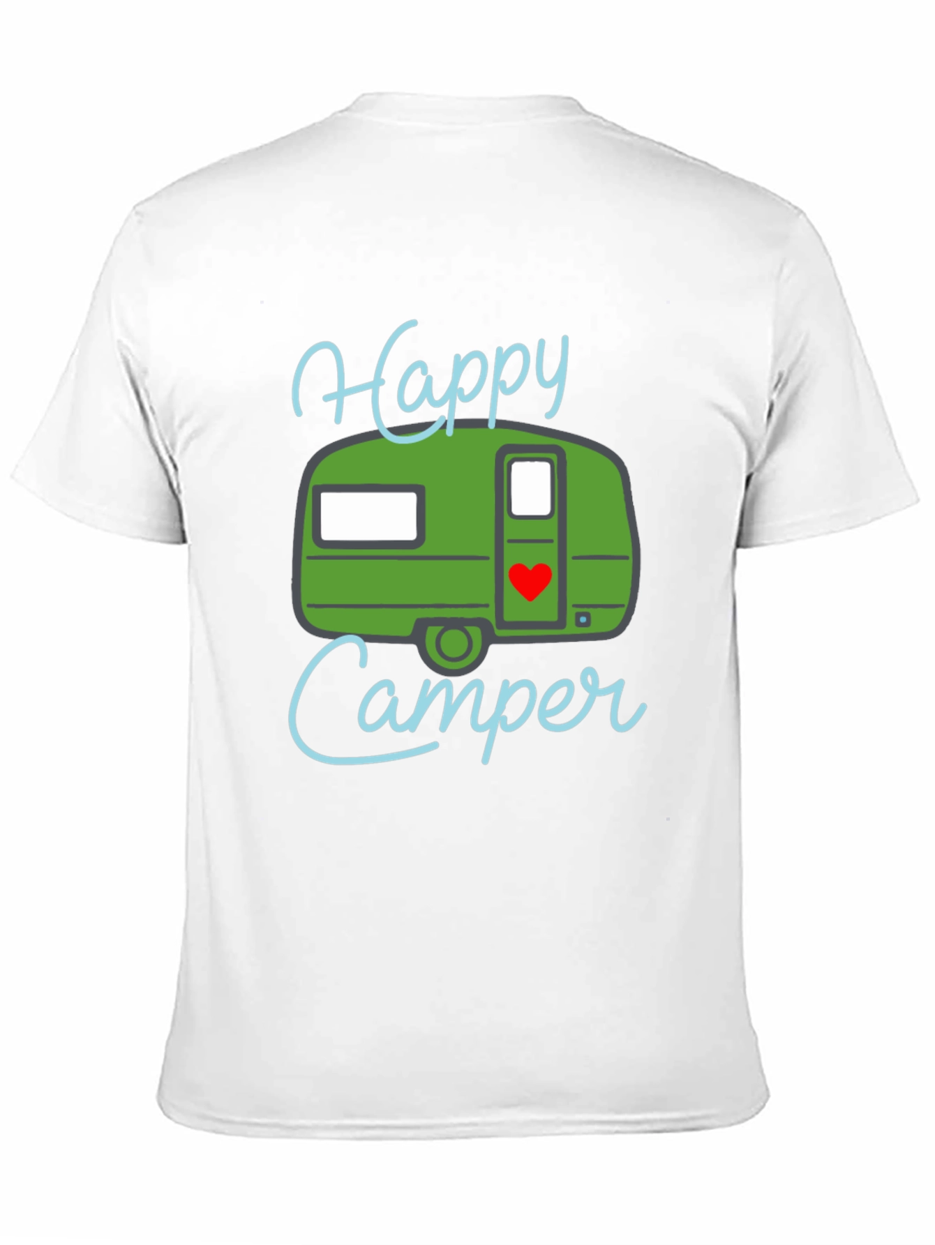 Happy Camper Graphic Tee - Camping Adventure Shirt