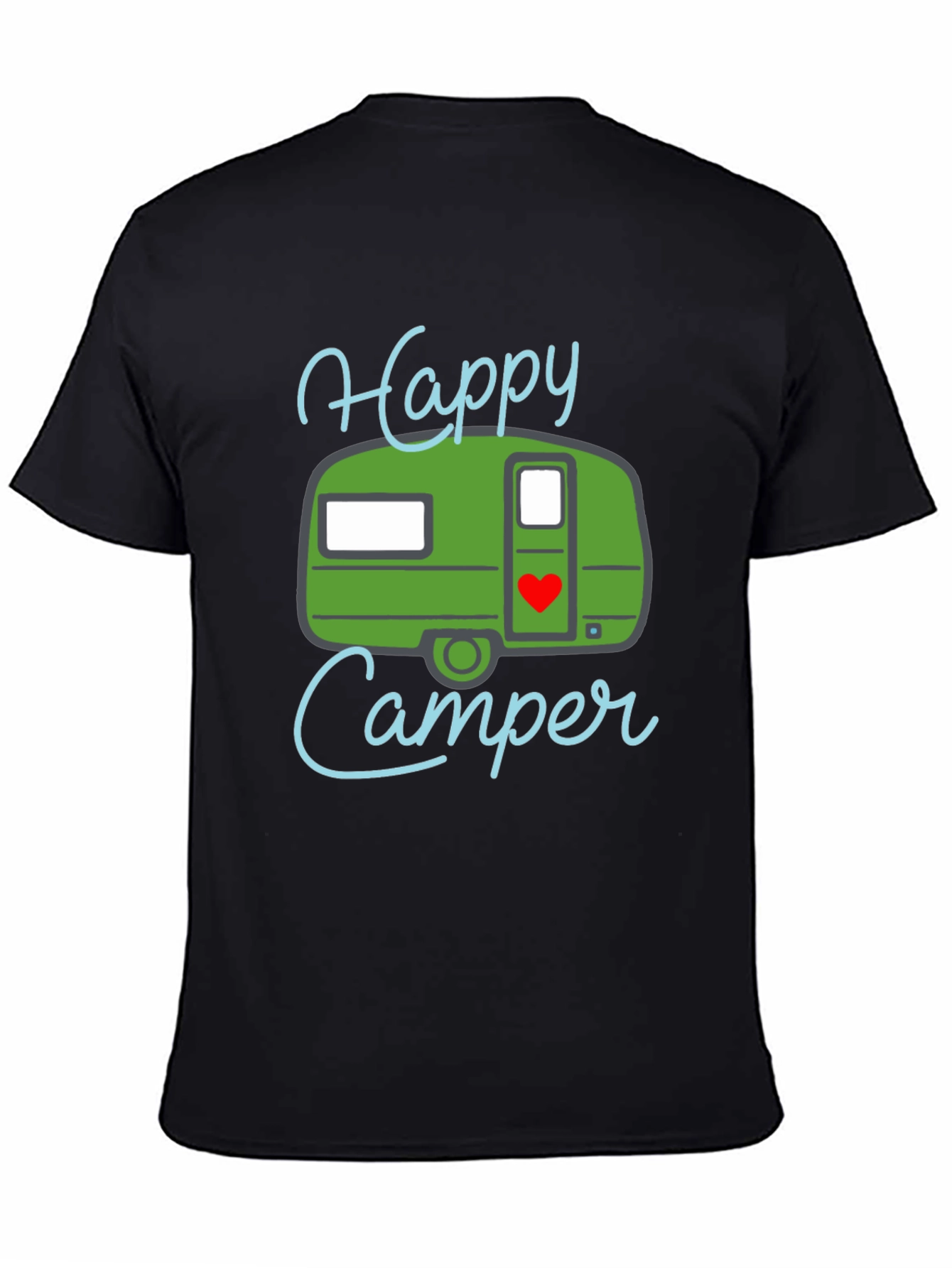 Happy Camper Graphic Tee - Camping Adventure Shirt