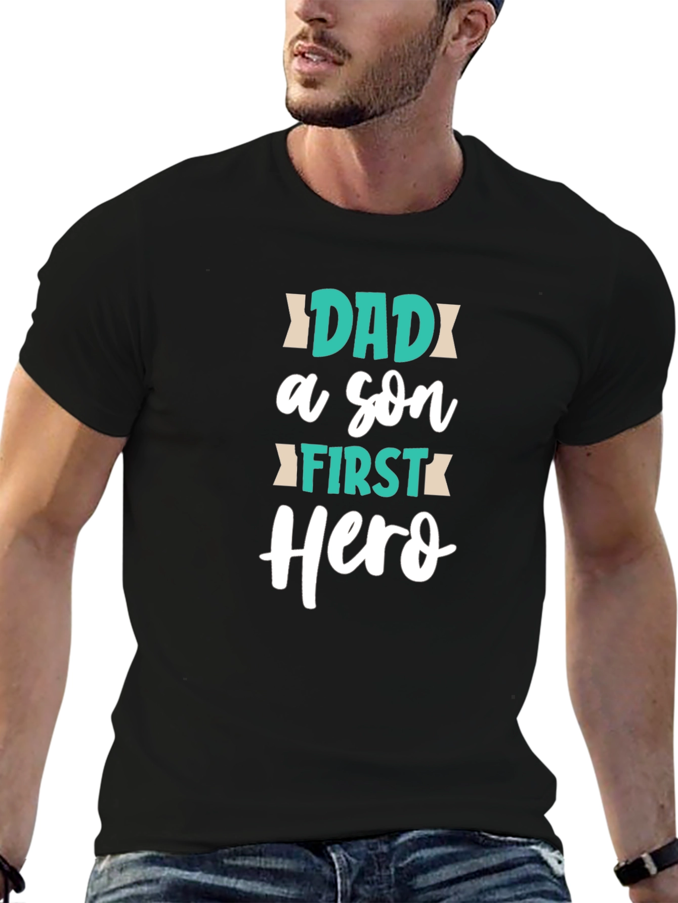 Dad First Hero T-Shirt