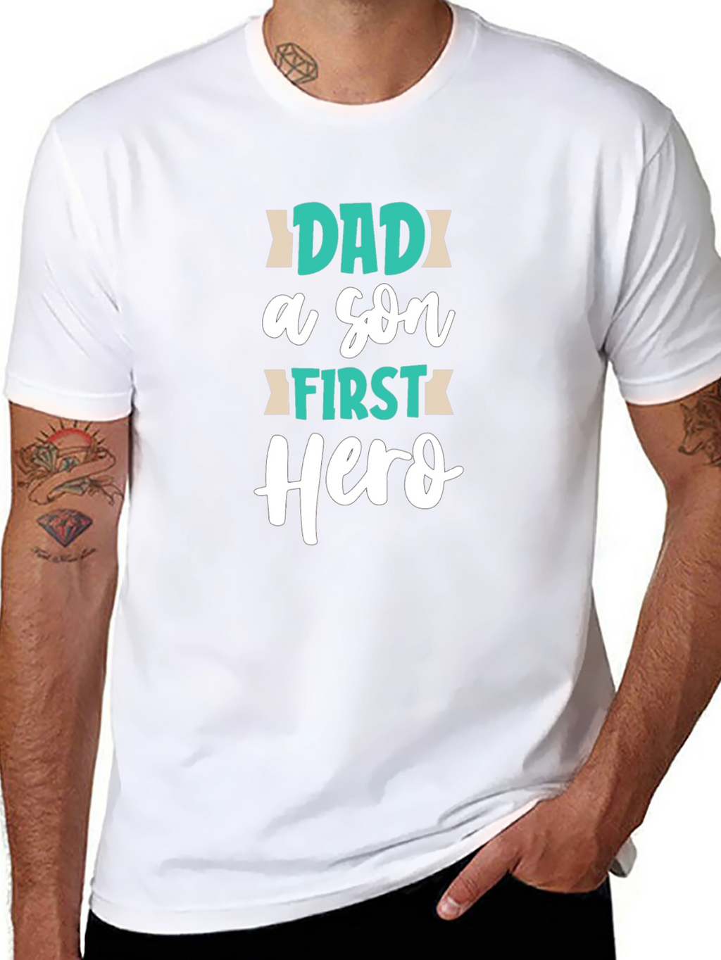Dad First Hero T-Shirt
