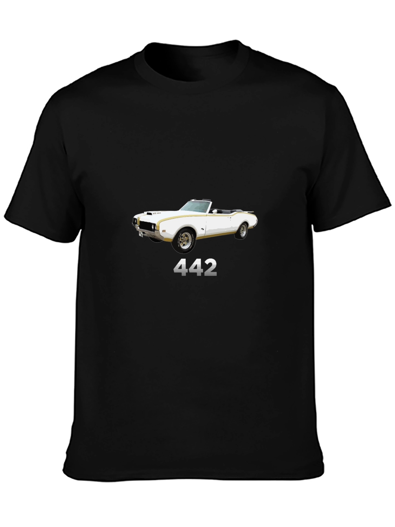 Classic 442 Car Graphic T-Shirt