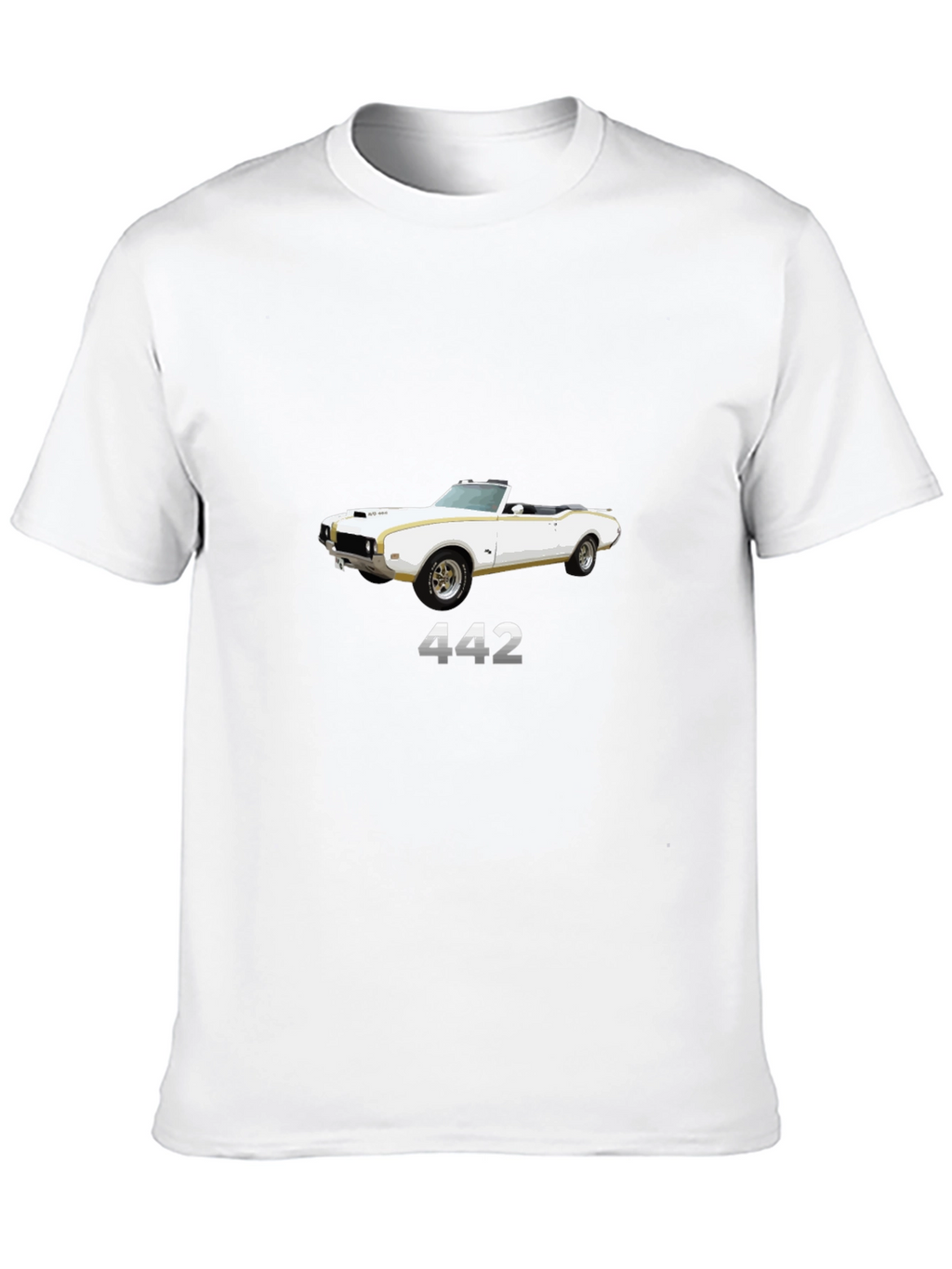 Classic 442 Car Graphic T-Shirt
