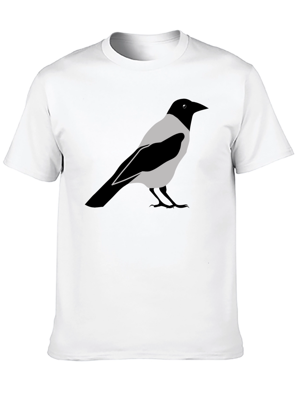 Raven Graphic T-Shirt - Classic Crow Design