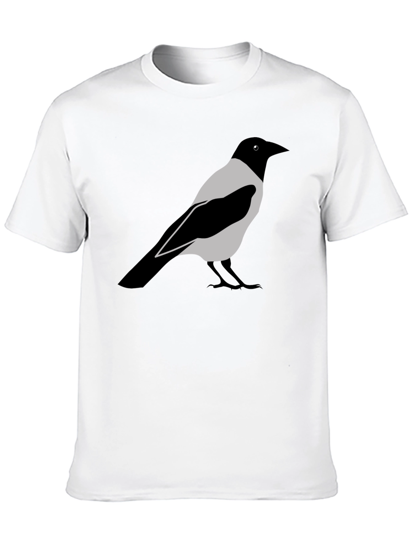 Raven Graphic T-Shirt - Classic Crow Design