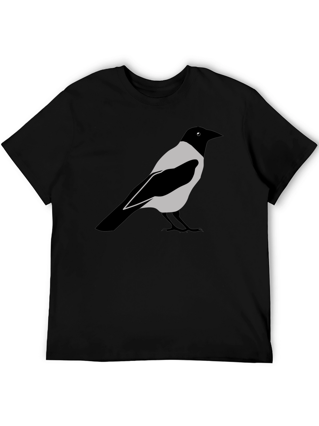 Raven Graphic T-Shirt - Classic Crow Design
