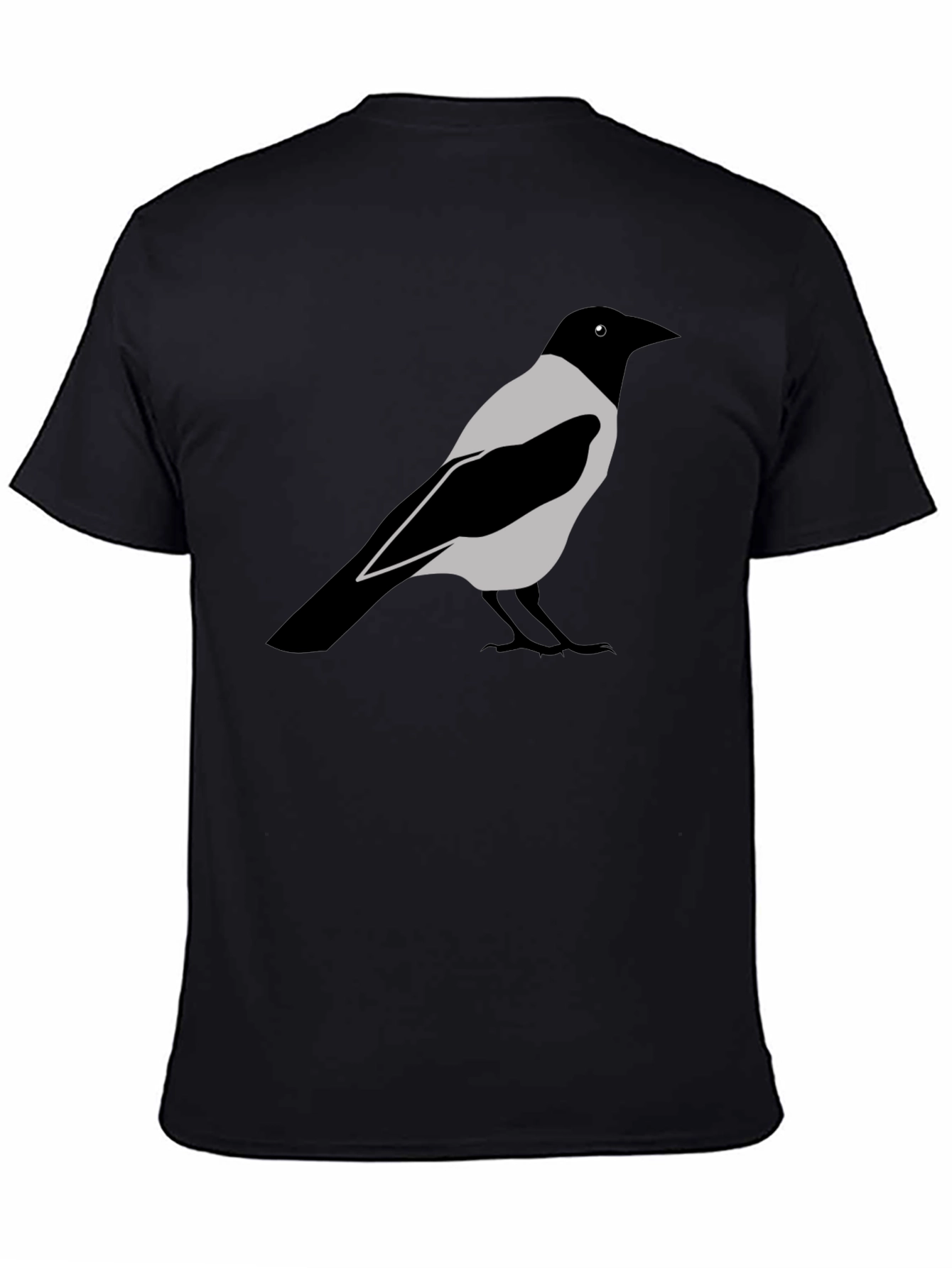 Raven Graphic T-Shirt - Classic Crow Design