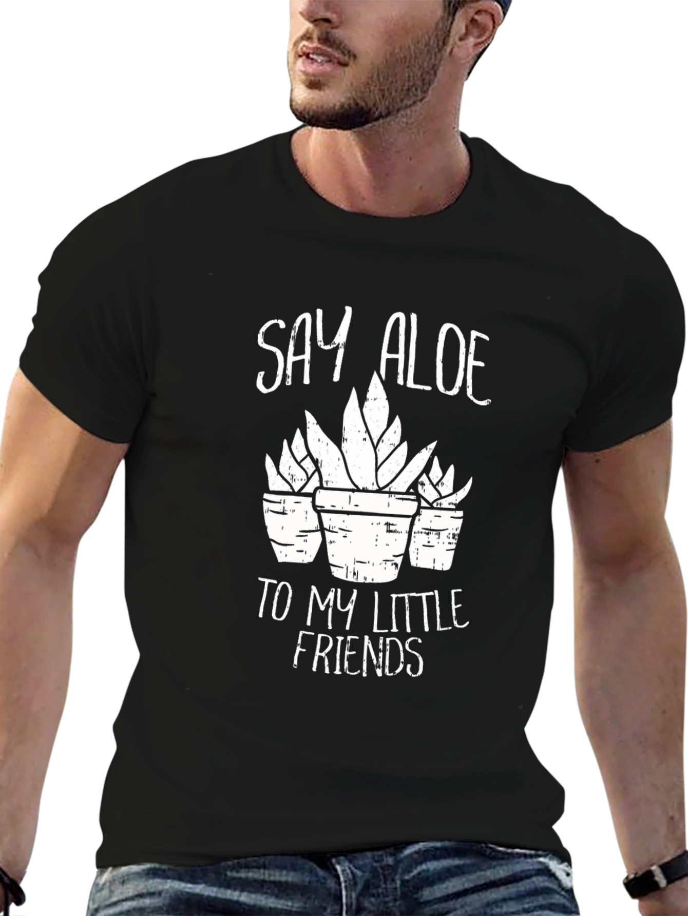 Say Aloe To My Little Friends Graphic Tee