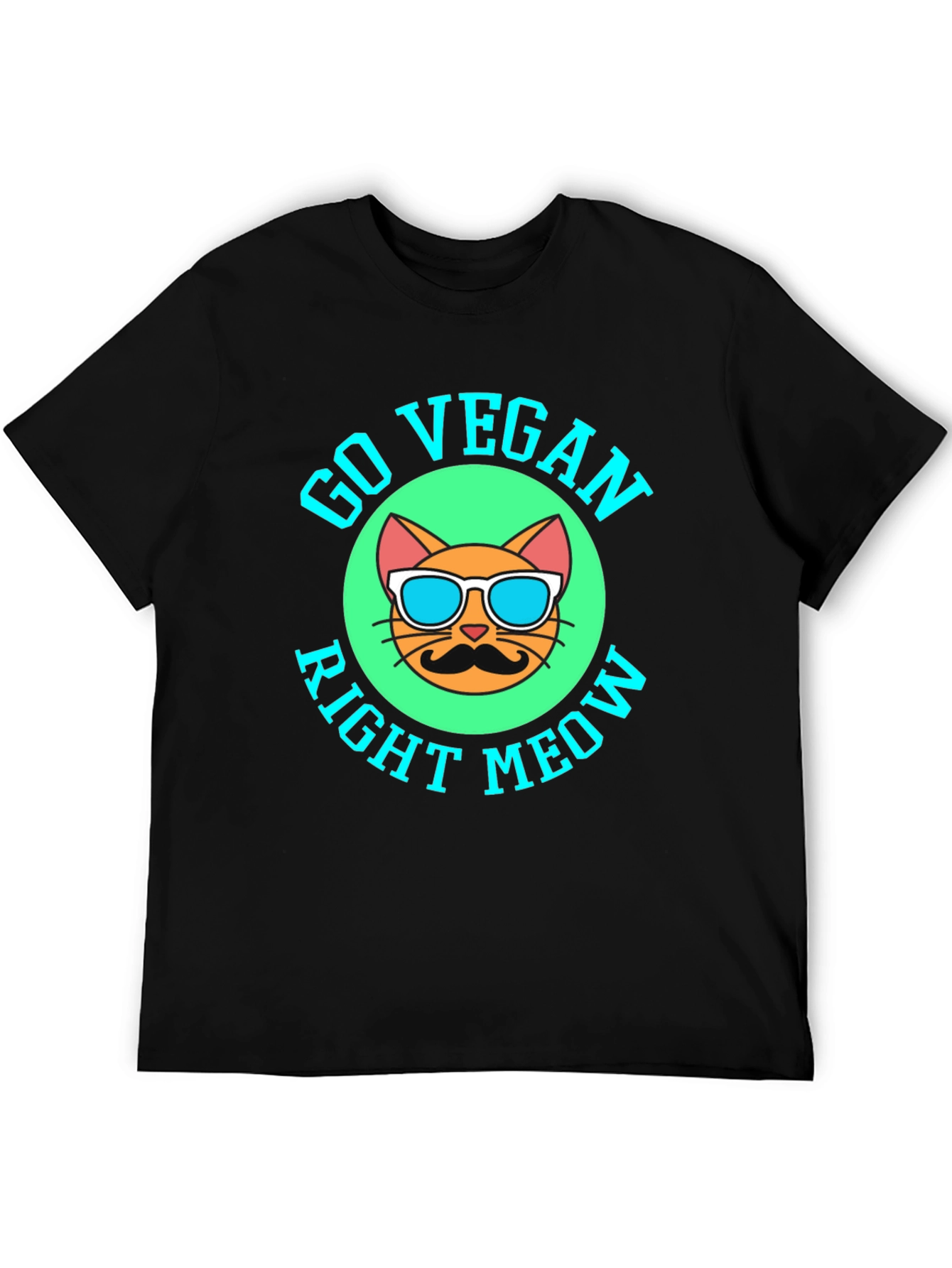 Go Vegan Right Meow T-Shirt