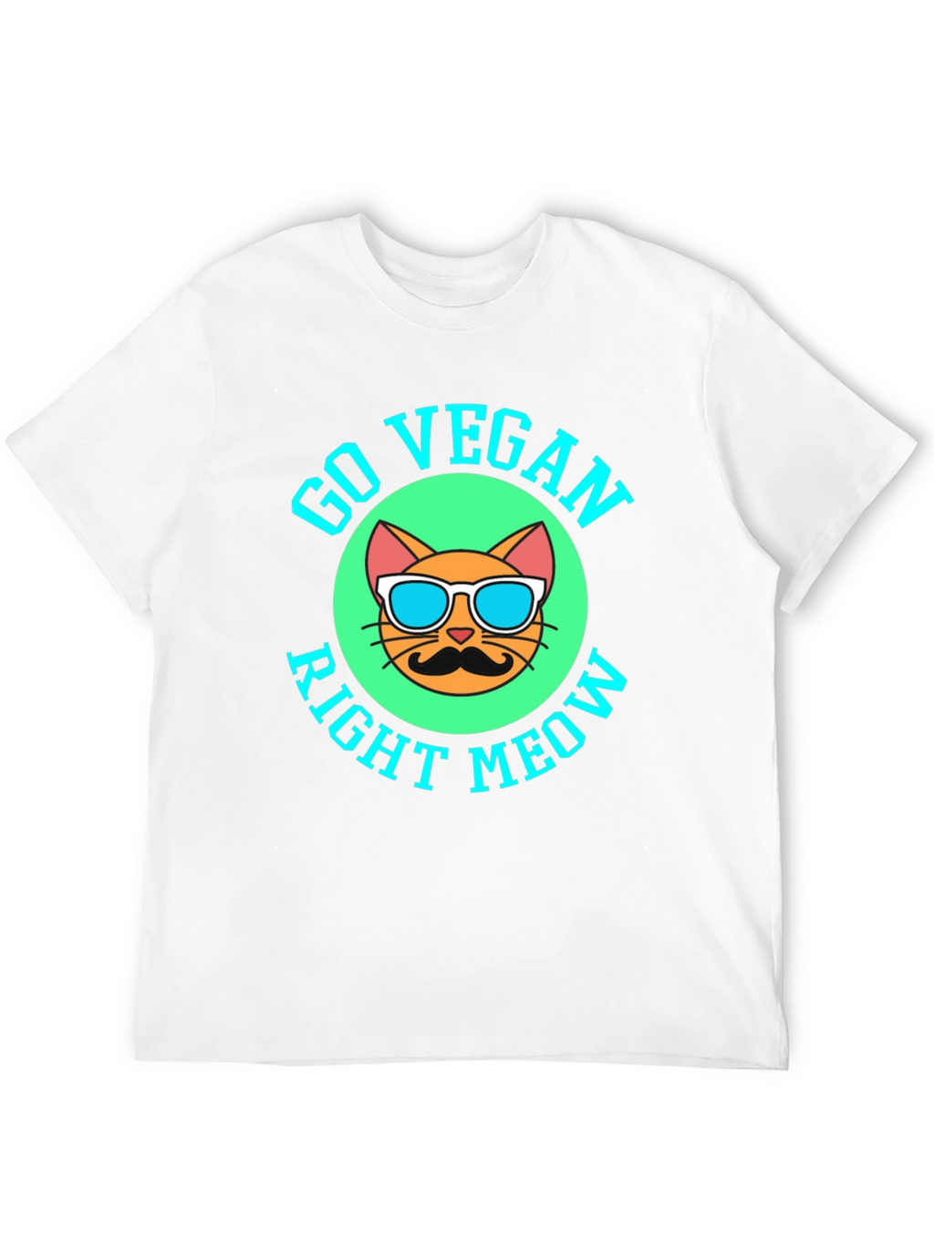 Go Vegan Right Meow T-Shirt
