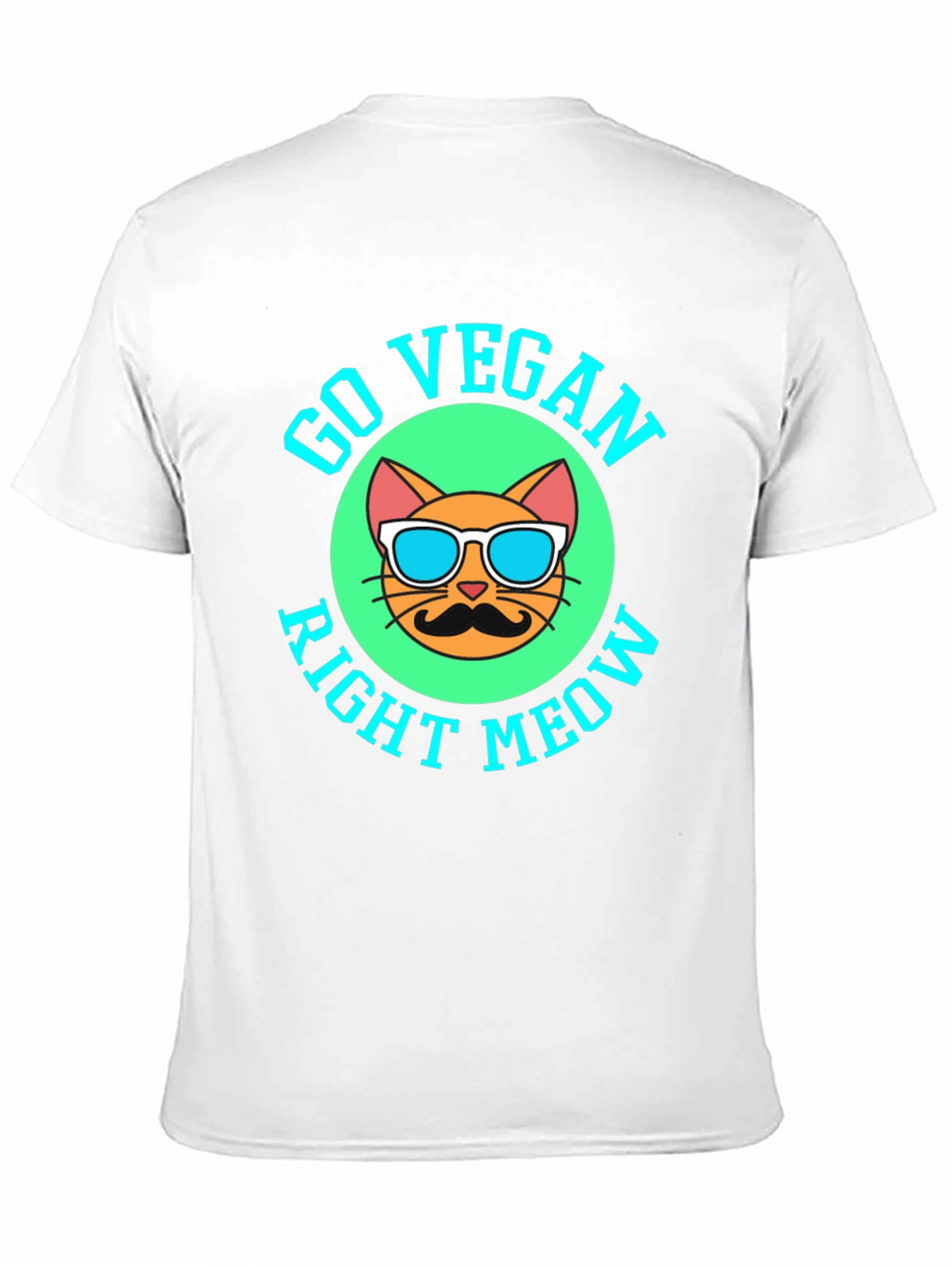 Go Vegan Right Meow T-Shirt