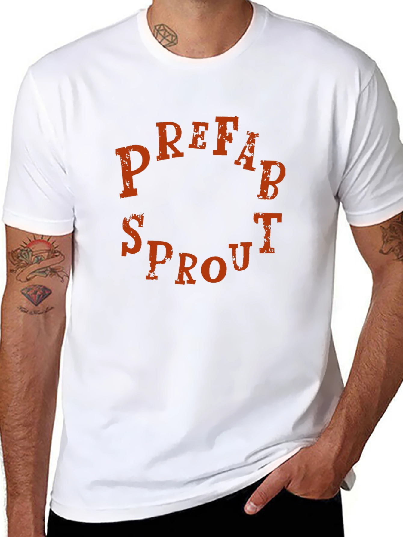 Prefab Sprout Band T-Shirt - Black Cotton Tee