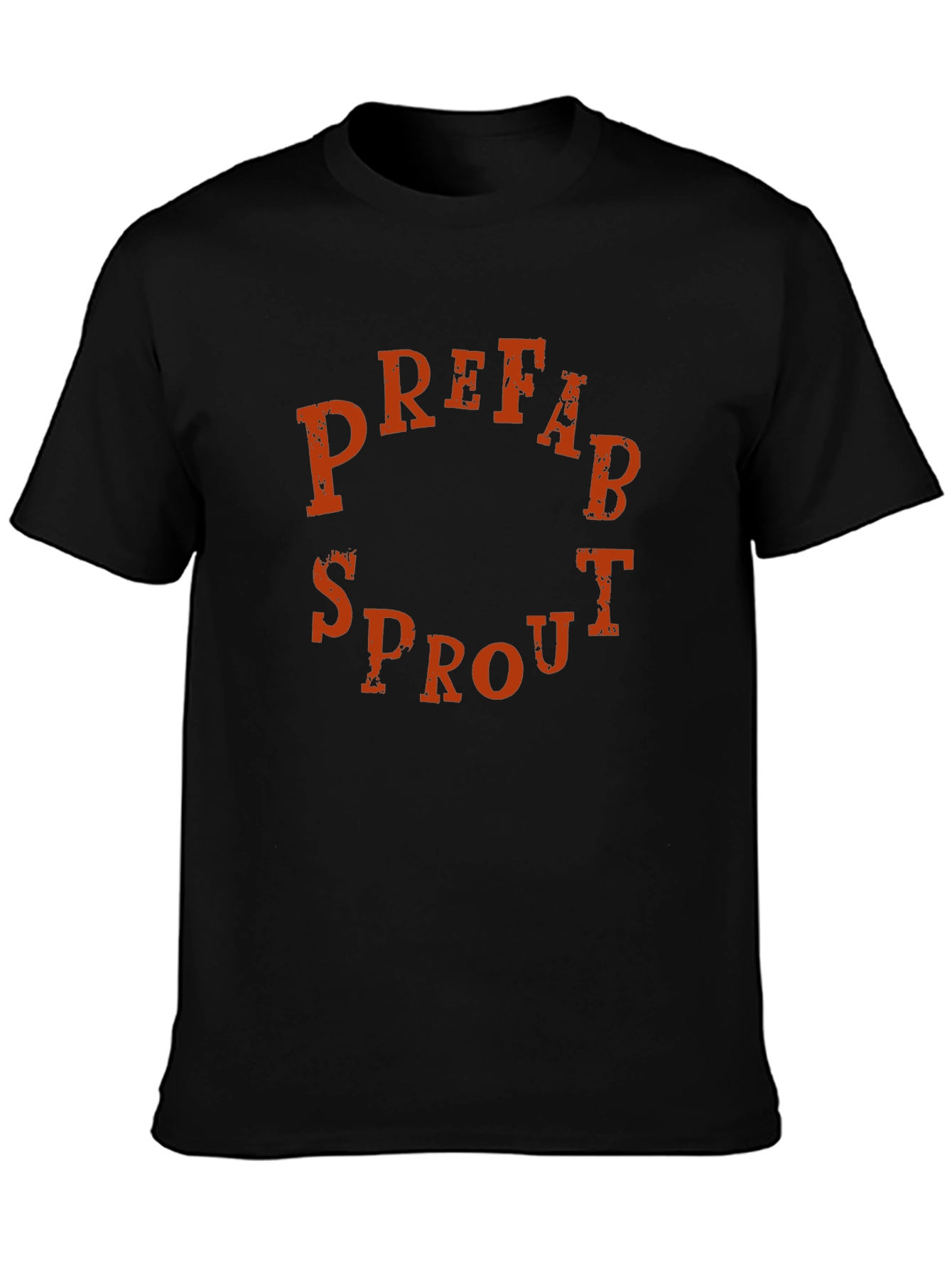 Prefab Sprout Band T-Shirt - Black Cotton Tee