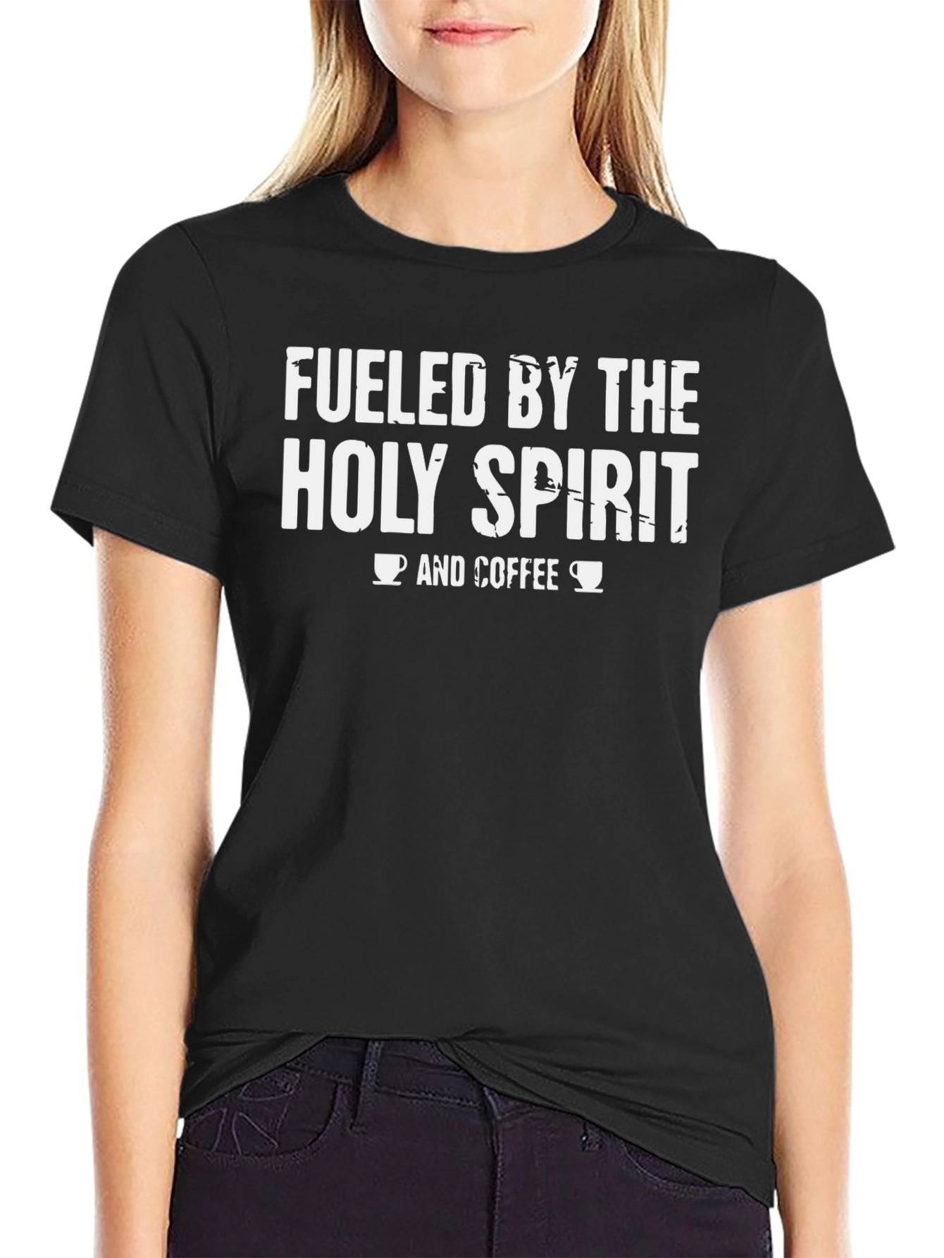 Fueled By The Holy Spirit & Coffee T-Shirt