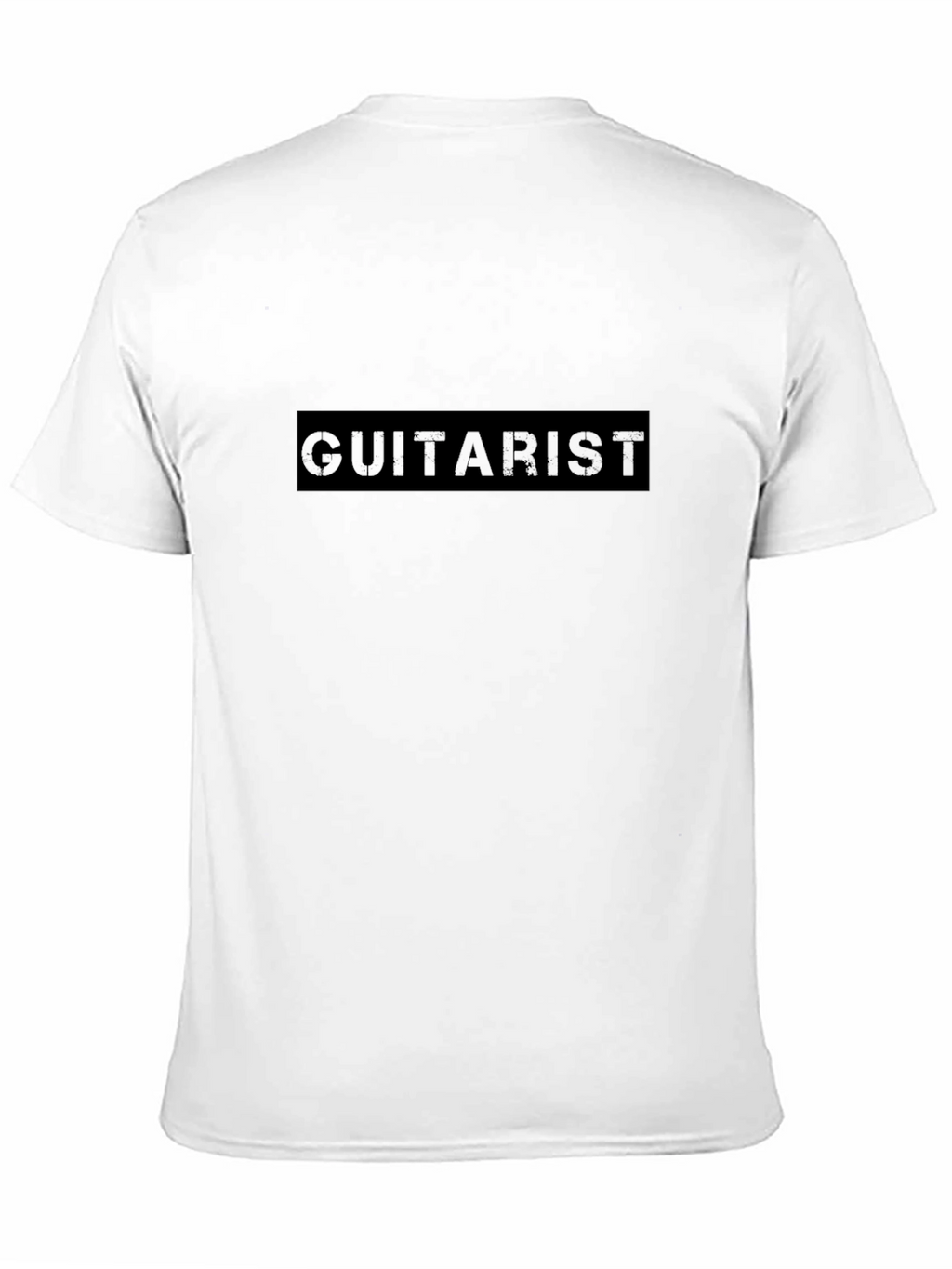Guitarist Black T-Shirt Casual Wear