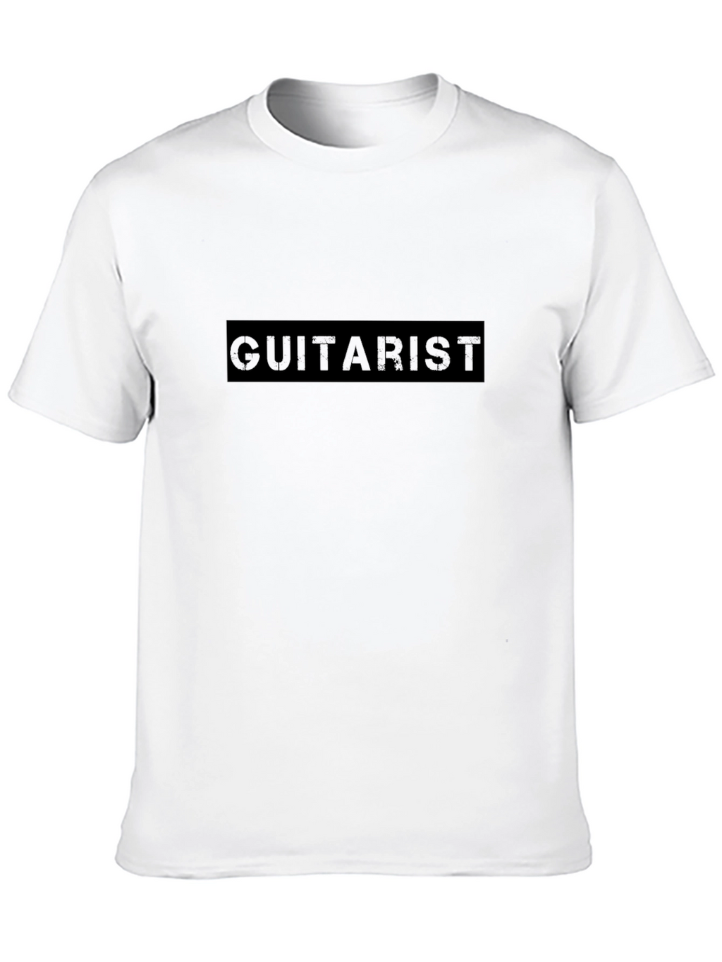 Guitarist Black T-Shirt Casual Wear