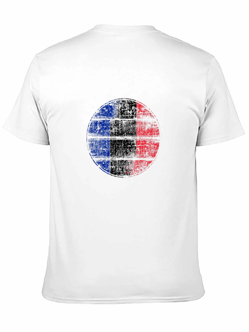 France Flag Distressed Graphic Tee
