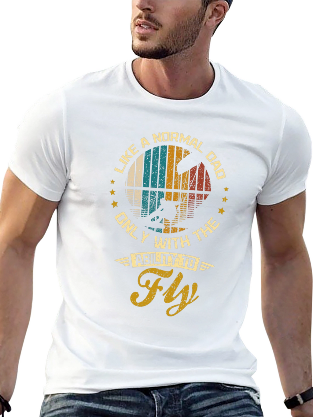 Paragliding Dad T-Shirt - Ability to Fly Tee