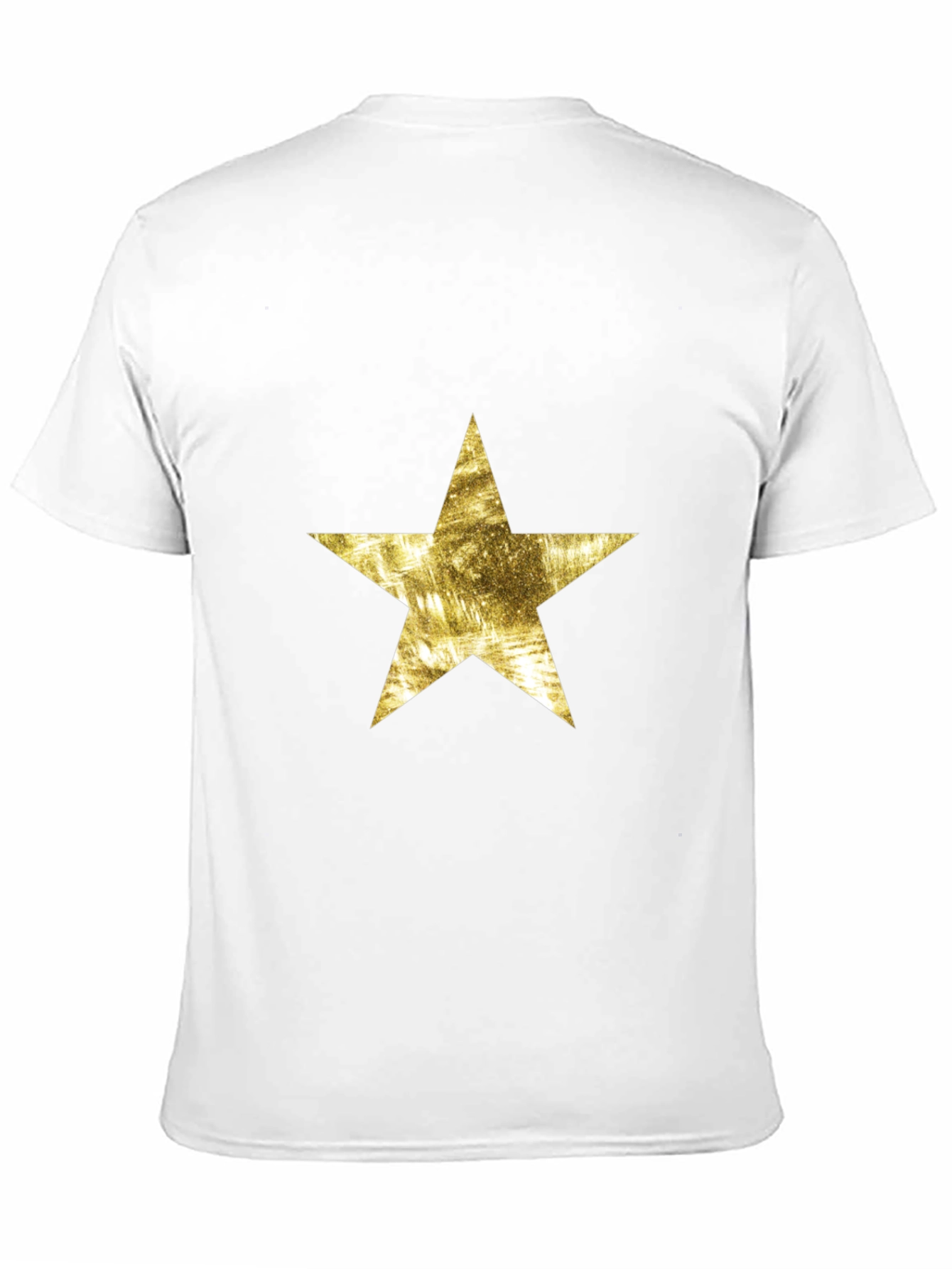 Golden Star Black T-Shirt