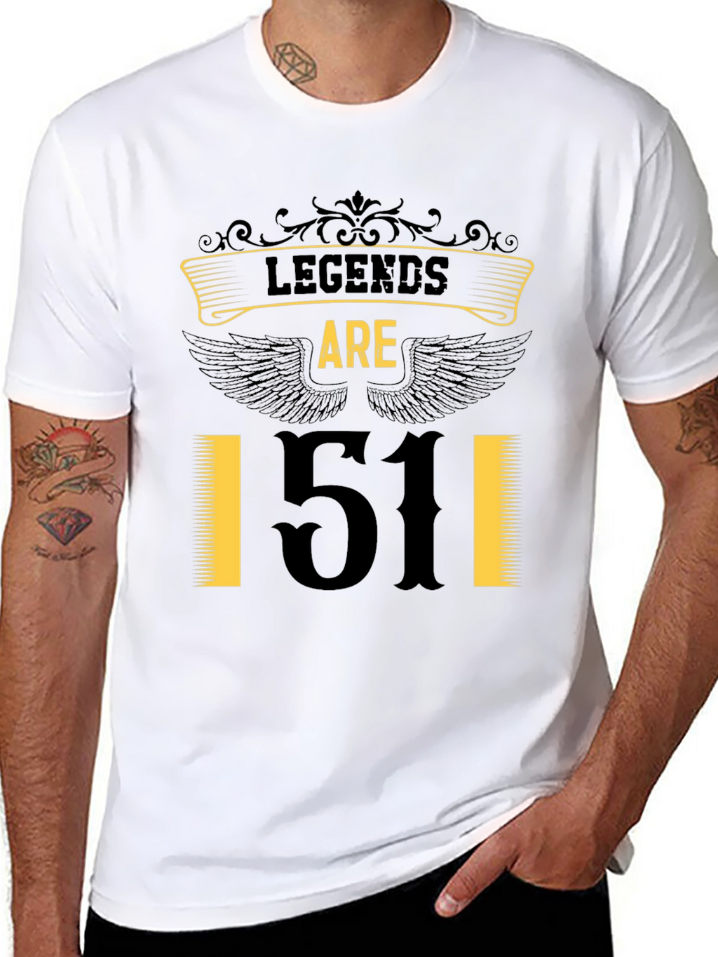 Legends Are 511 T-Shirt - Black