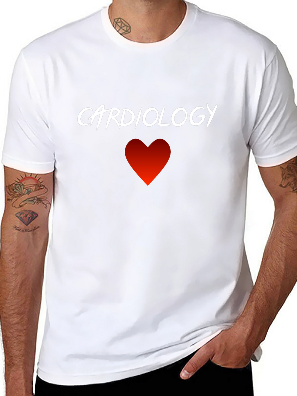 Cardiology Heart T-Shirt - Love Your Heart