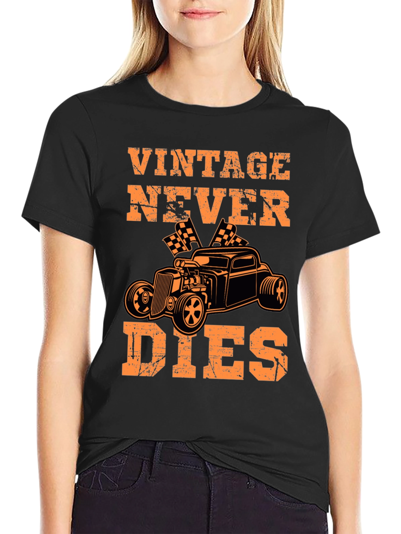 Vintage Never Dies Graphic Tee