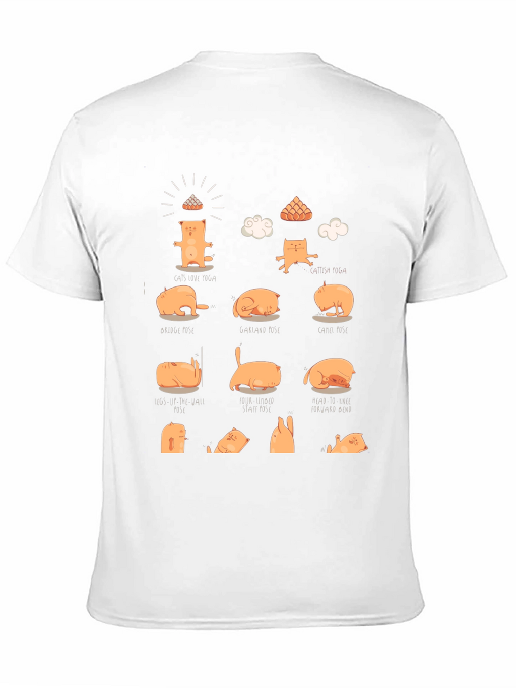 Yoga Cat T-Shirt - Funny Meditation Tee
