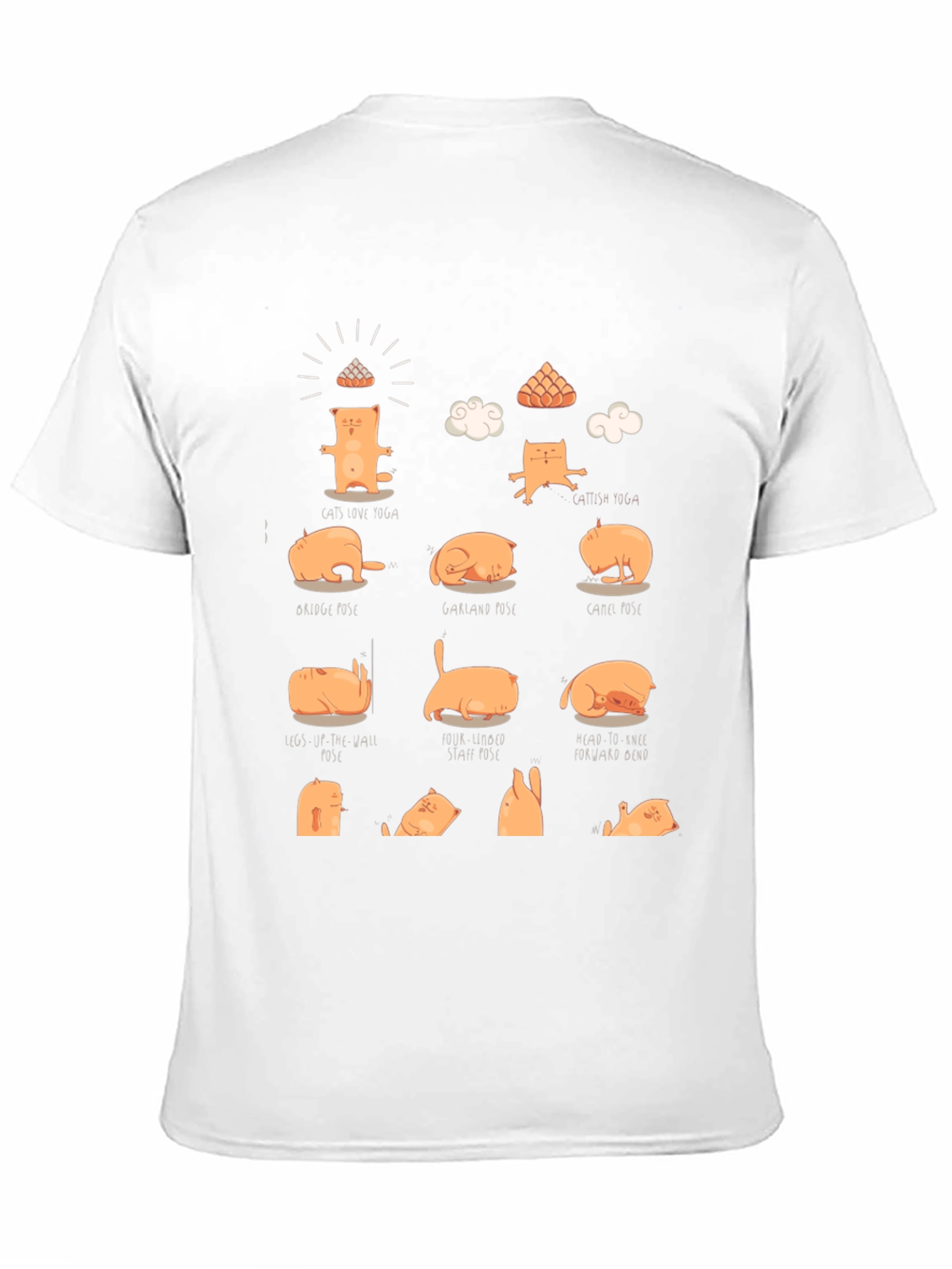 Yoga Cat T-Shirt - Funny Meditation Tee