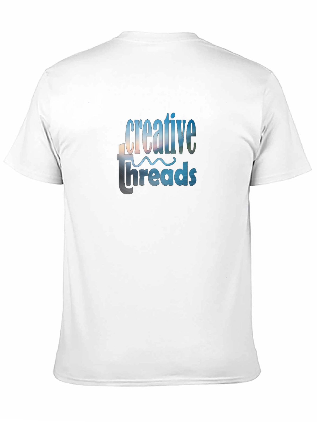 Creative Threads Graphic Tee - Black Cotton Blend