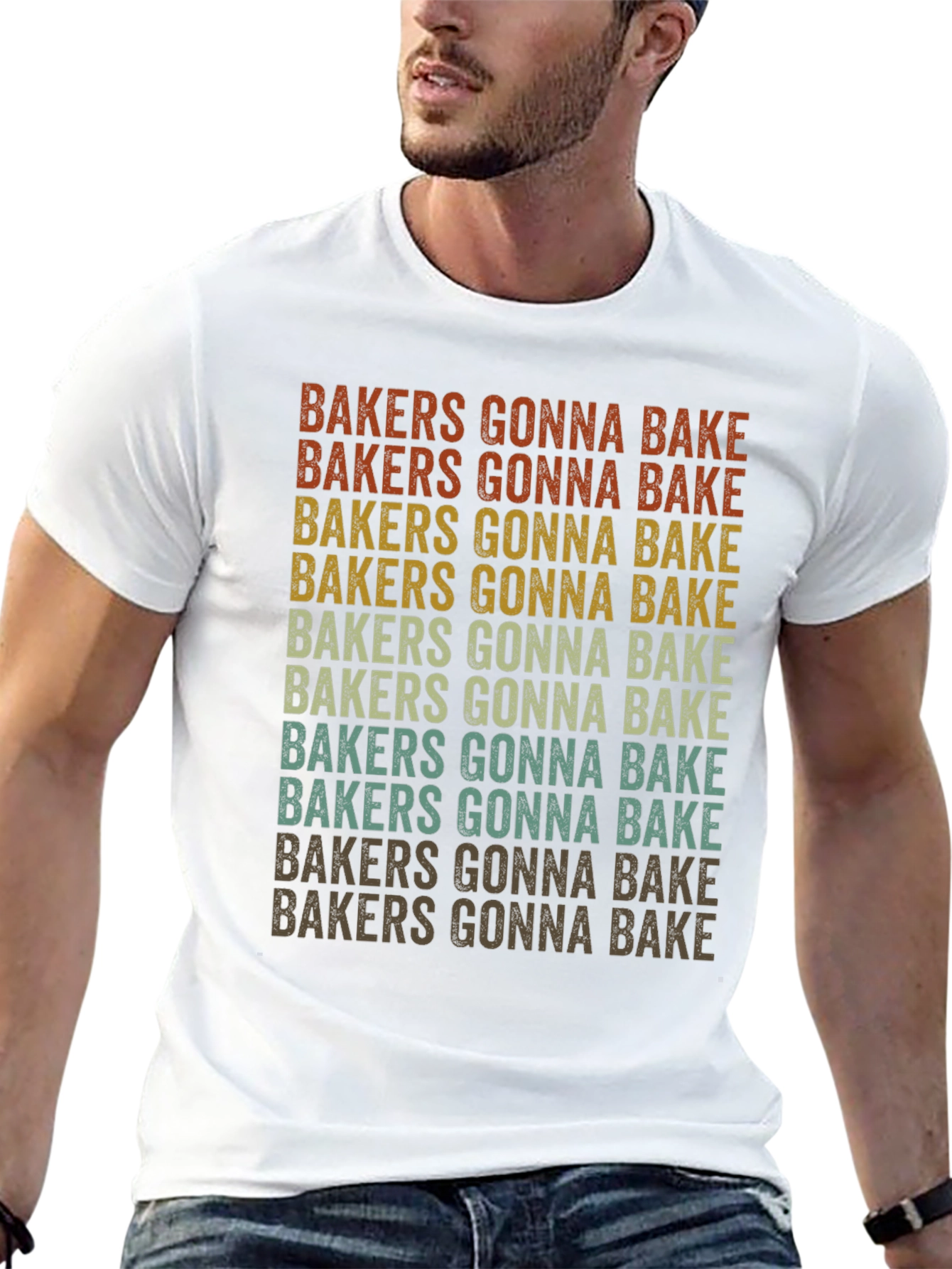 Bakers Gonna Bake Retro Graphic Tee
