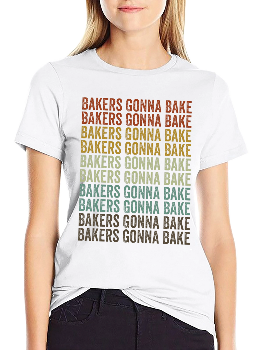 Bakers Gonna Bake Retro Graphic Tee