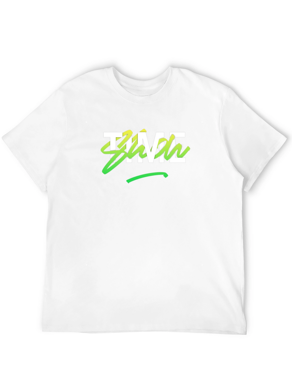 Time Show Black Graphic Tee