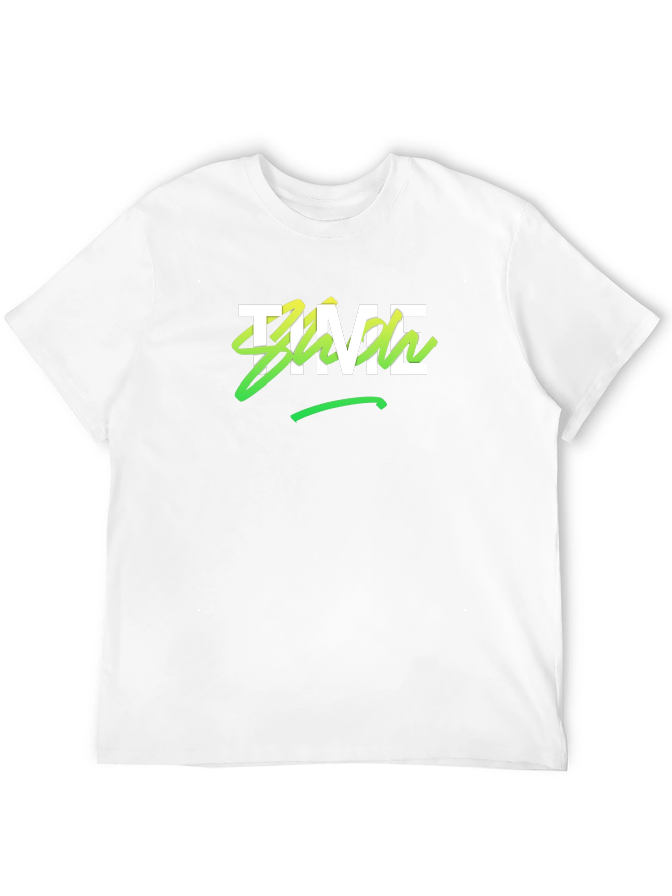 Time Show Black Graphic Tee