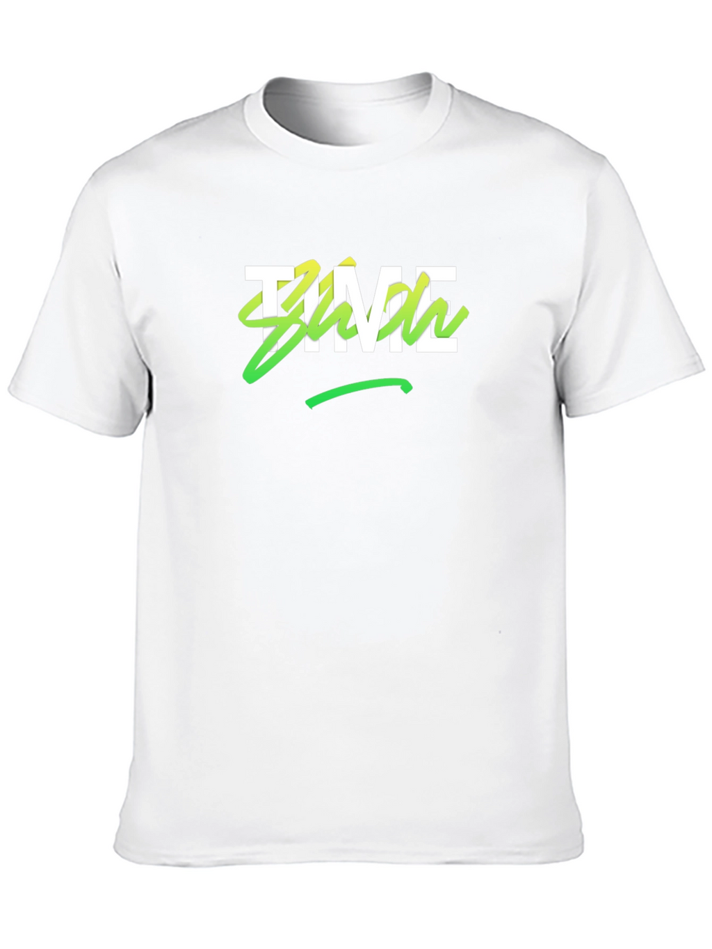 Time Show Black Graphic Tee