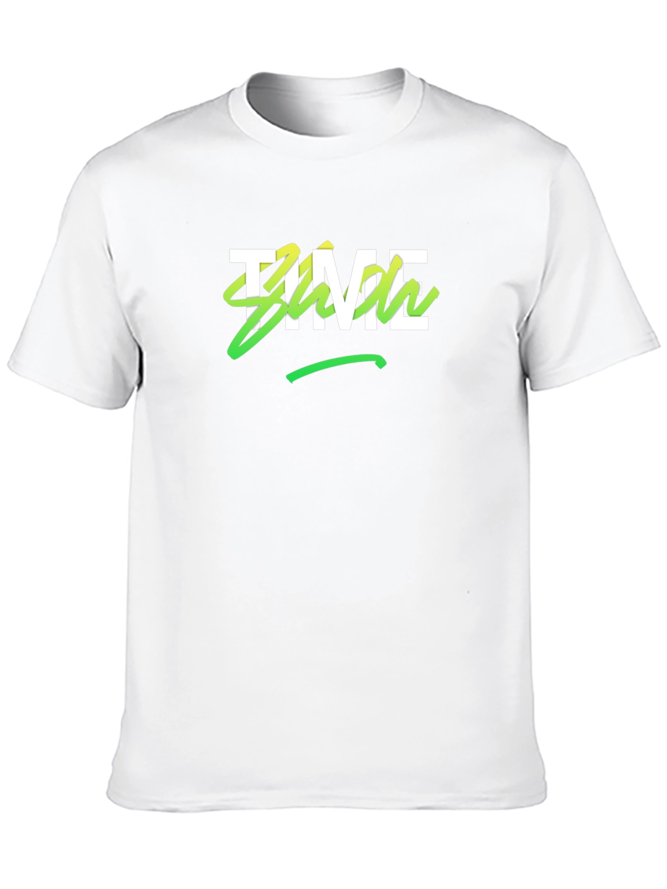 Time Show Black Graphic Tee