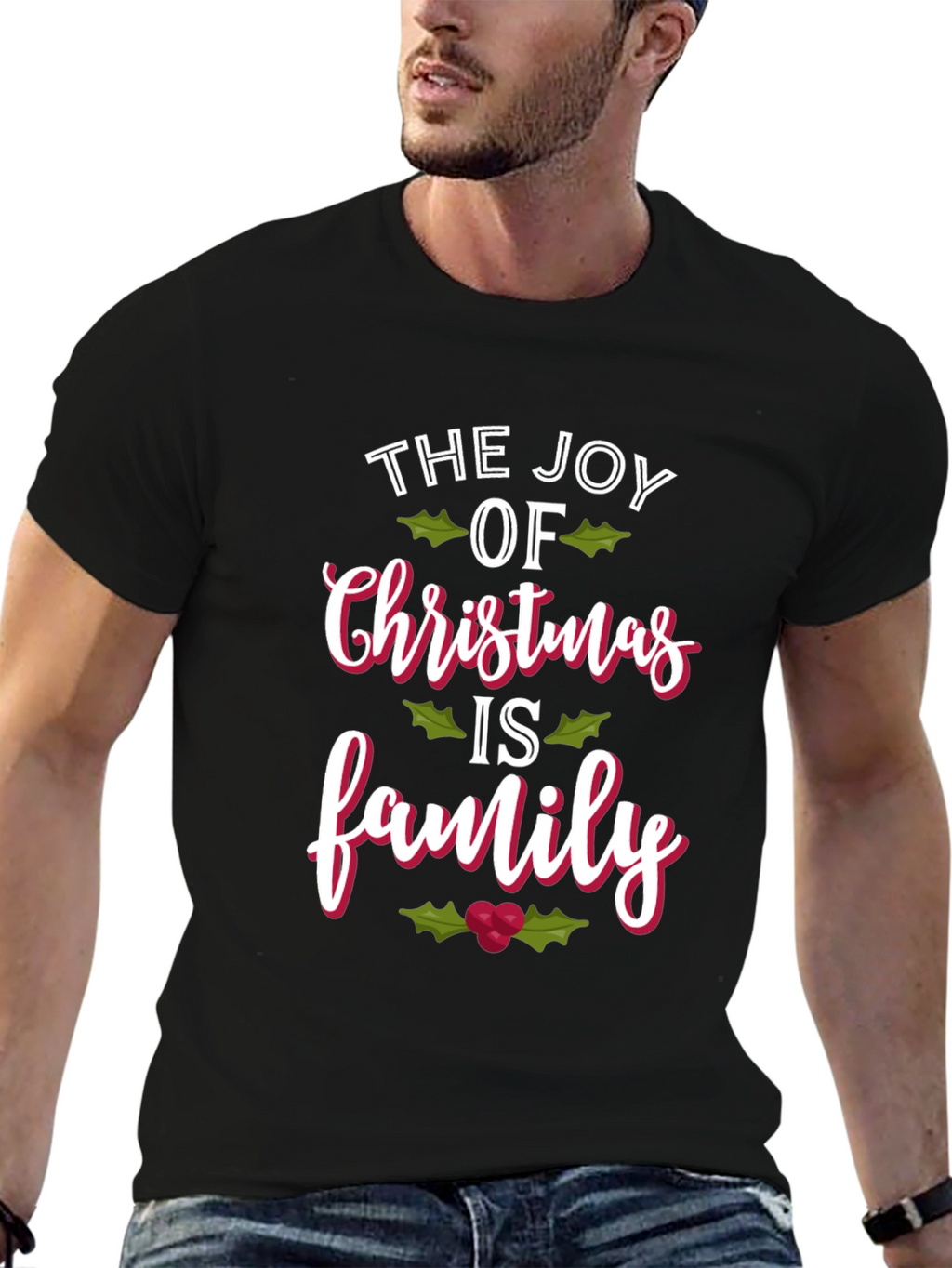 The Joy of Christmas is Family T-Shirt