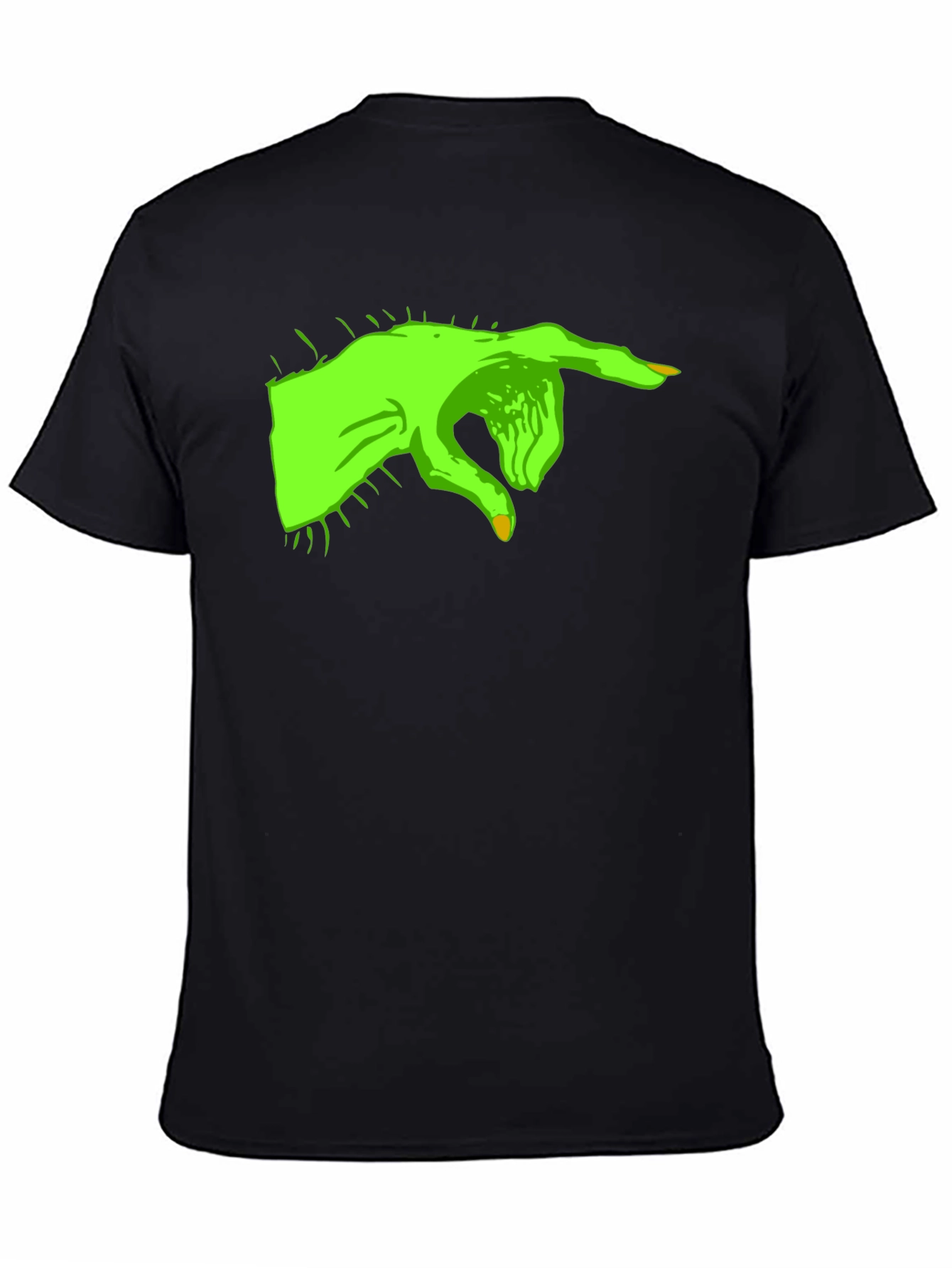 Grinch Hand Black T-Shirt