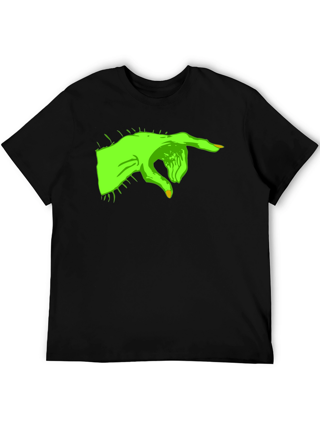 Grinch Hand Black T-Shirt