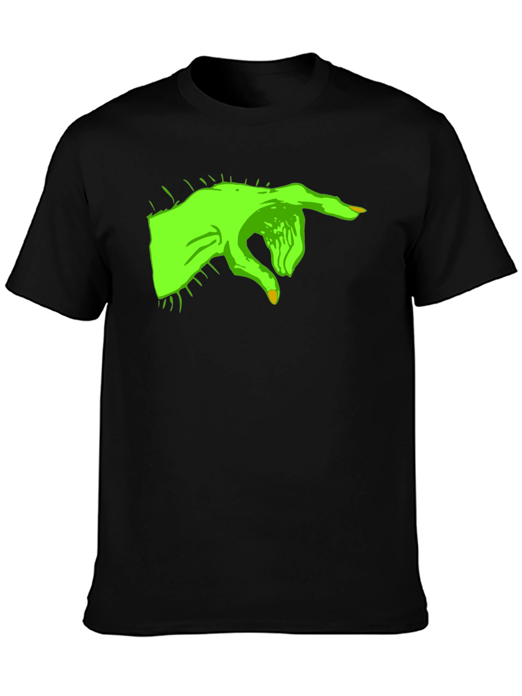 Grinch Hand Black T-Shirt