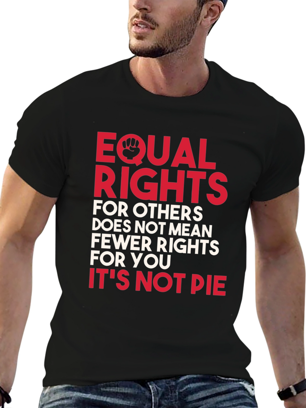 Equal Rights T-Shirt: Its Not Pie Graphic Tee