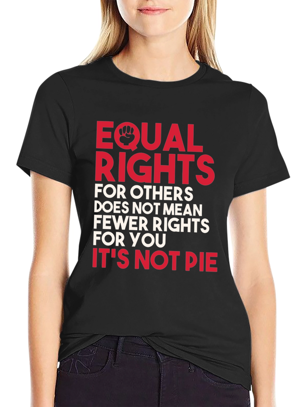 Equal Rights T-Shirt: Its Not Pie Graphic Tee