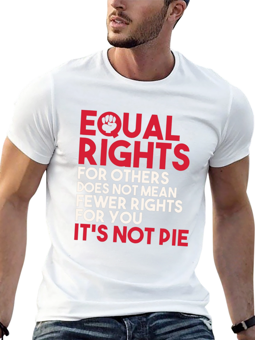 Equal Rights T-Shirt: Its Not Pie Graphic Tee
